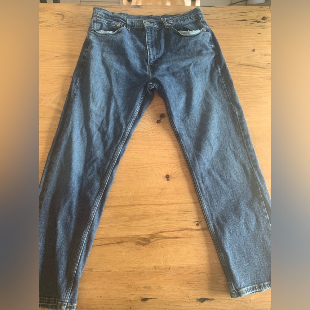 Levi’s 505’s Classic Jeans Blue Jeans Regular‎ Wash Men’s 38” X 30” Preowned